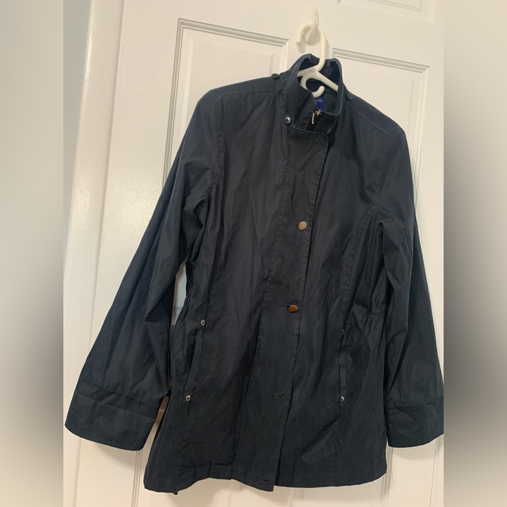 Basic Editions, Size Medium, Black, Windbreaker J… - image 1